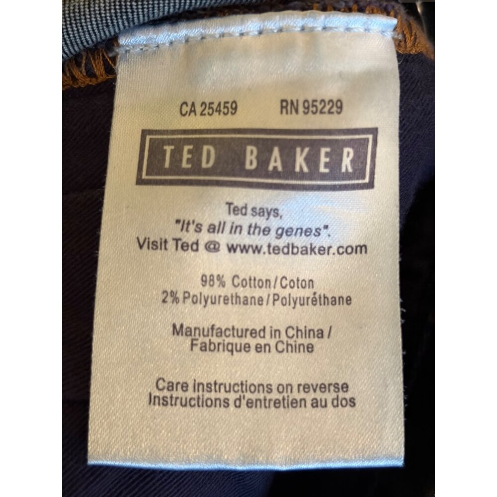 Ted Baker Dark Wash Skinny Jeans Size 28 - Picture 7 of 8